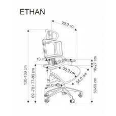 Ofisa krēsls ETHAN
